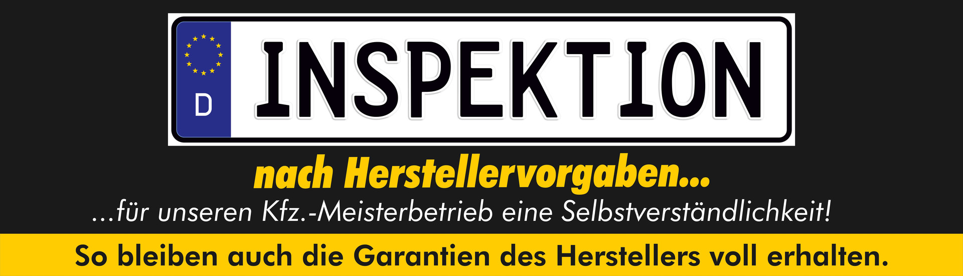 Inspektion bei ihrem Autohaus Berghorn